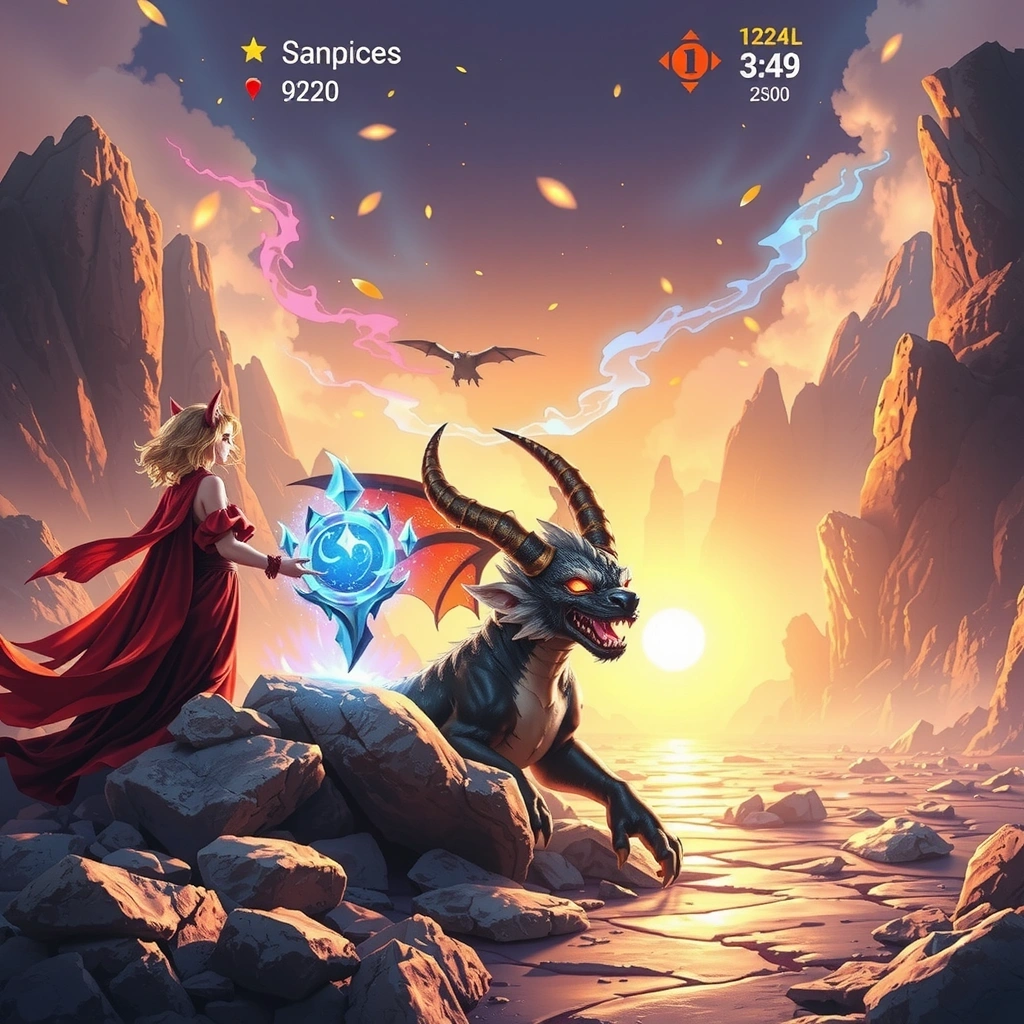 Captura abstracta de Mystic Quest