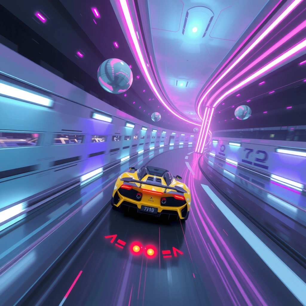 Captura abstracta de Nexa Runner